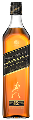 Johnnie Walker spirit bottle